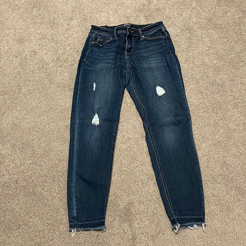 Womens distressed jeans